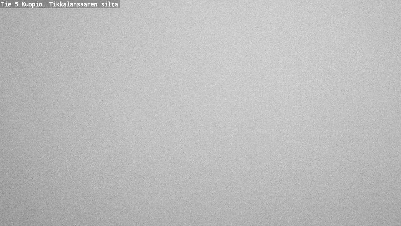 Weather Camera Image Road 5 Kuopio, Tikkalansaari, Kuopio, Pohjois-Savo