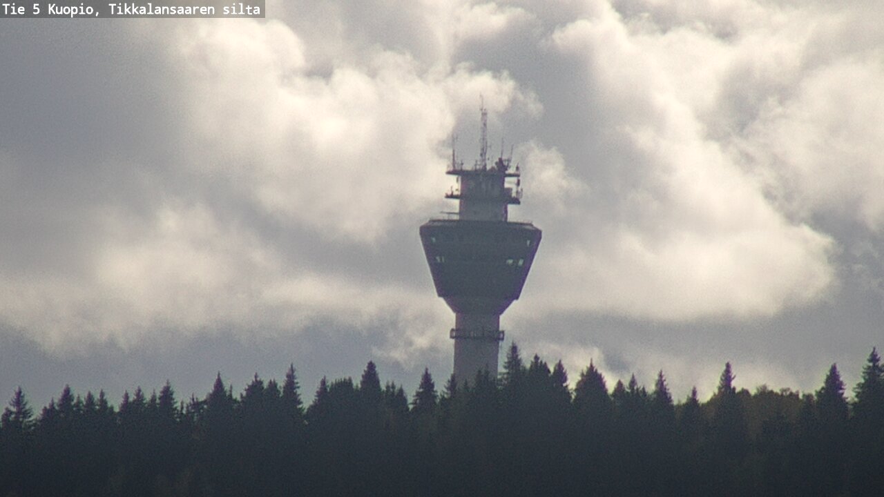 Weather Camera Image Väg 5 Kuopio, Tikkalansaari, Kuopio, Pohjois-Savo
