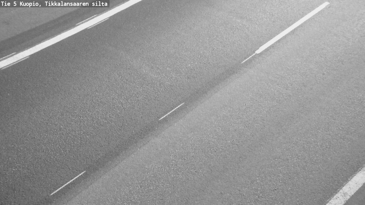 Weather Camera Image Väg 5 Kuopio, Tikkalansaari, Kuopio, Pohjois-Savo