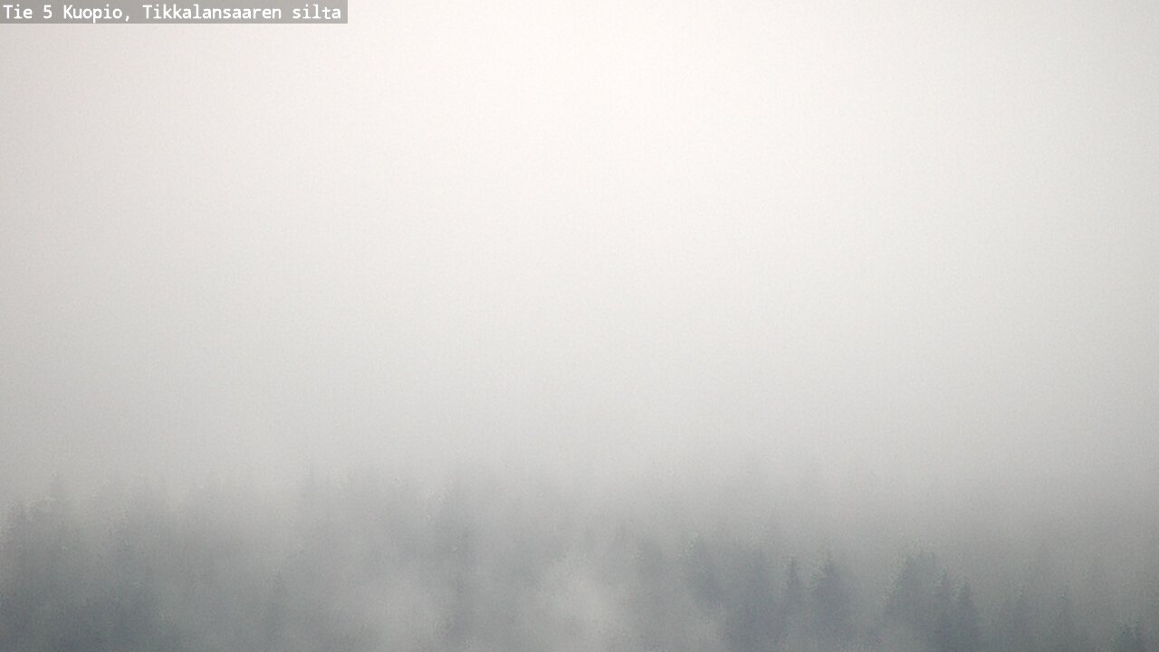 Weather Camera Image Väg 5 Kuopio, Tikkalansaari, Kuopio, Pohjois-Savo