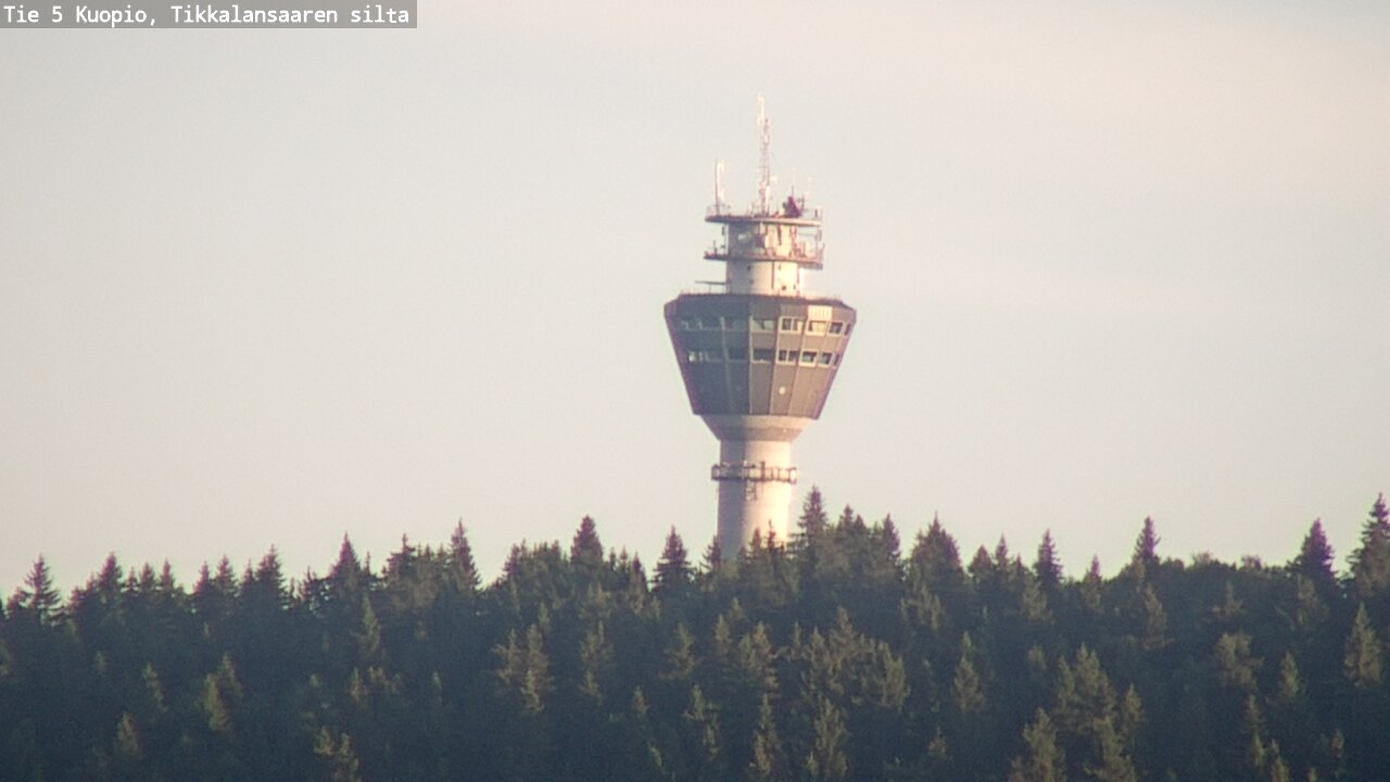Weather Camera Image Väg 5 Kuopio, Tikkalansaari, Kuopio, Pohjois-Savo
