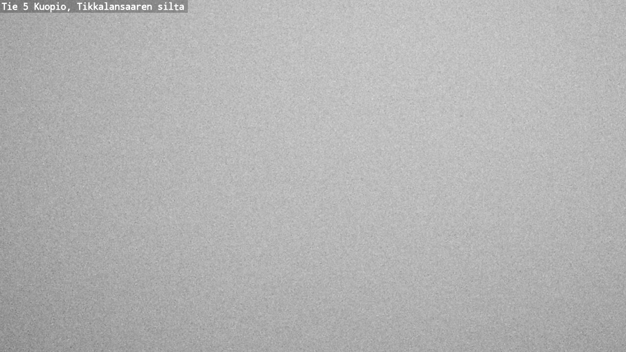 Weather Camera Image Road 5 Kuopio, Tikkalansaari, Kuopio, Pohjois-Savo