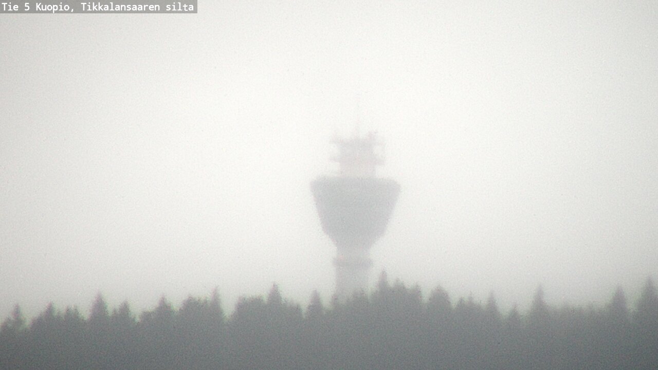 Weather Camera Image Väg 5 Kuopio, Tikkalansaari, Kuopio, Pohjois-Savo