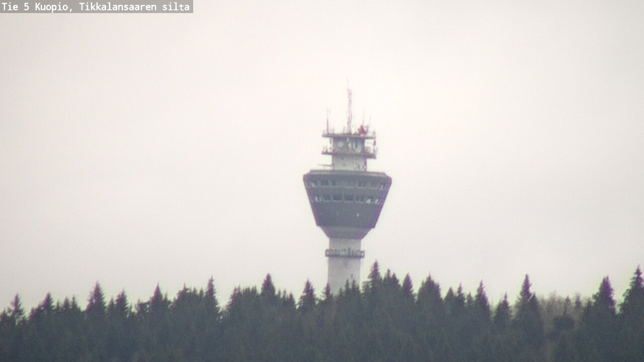 Weather Camera Image Väg 5 Kuopio, Tikkalansaari, Kuopio, Pohjois-Savo