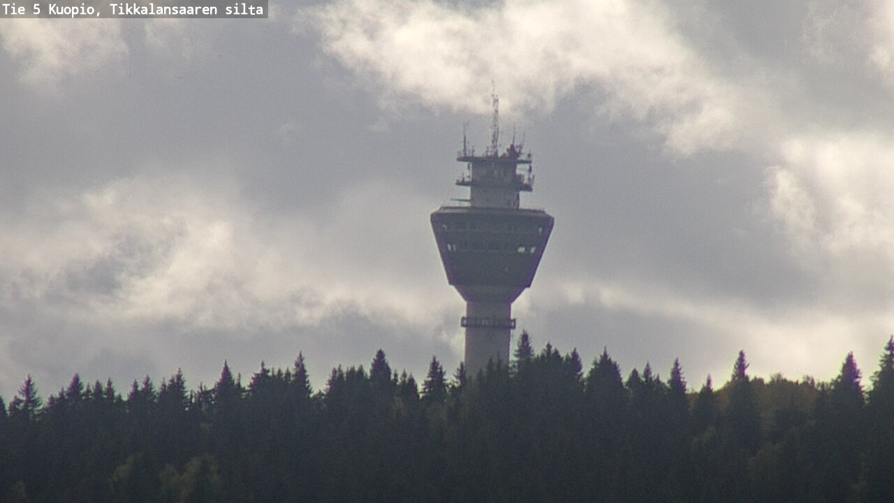 Weather Camera Image Väg 5 Kuopio, Tikkalansaari, Kuopio, Pohjois-Savo