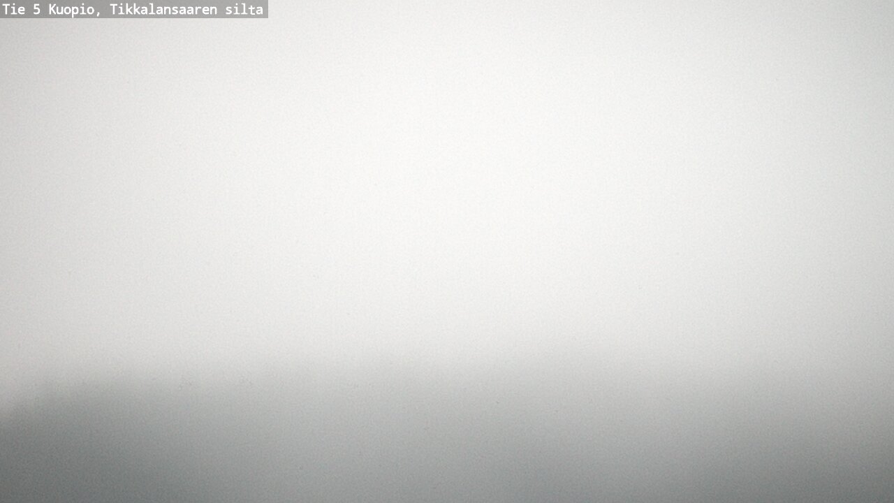 Weather Camera Image Väg 5 Kuopio, Tikkalansaari, Kuopio, Pohjois-Savo