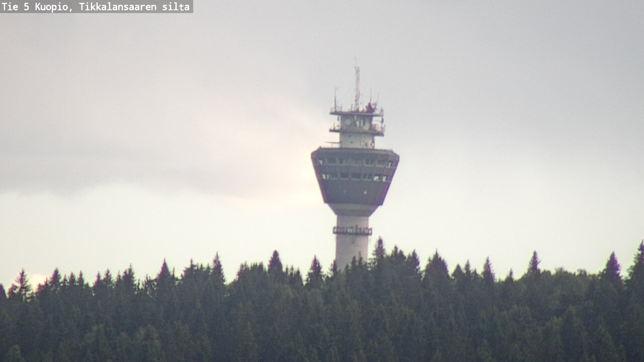 Weather Camera Image Väg 5 Kuopio, Tikkalansaari, Kuopio, Pohjois-Savo