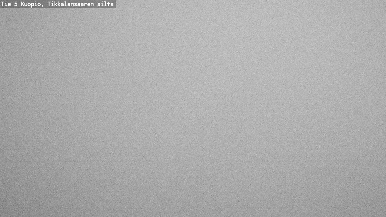 Weather Camera Image Road 5 Kuopio, Tikkalansaari, Kuopio, Pohjois-Savo