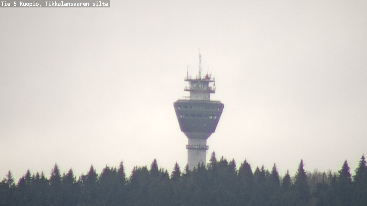 Weather Camera Image Väg 5 Kuopio, Tikkalansaari, Kuopio, Pohjois-Savo