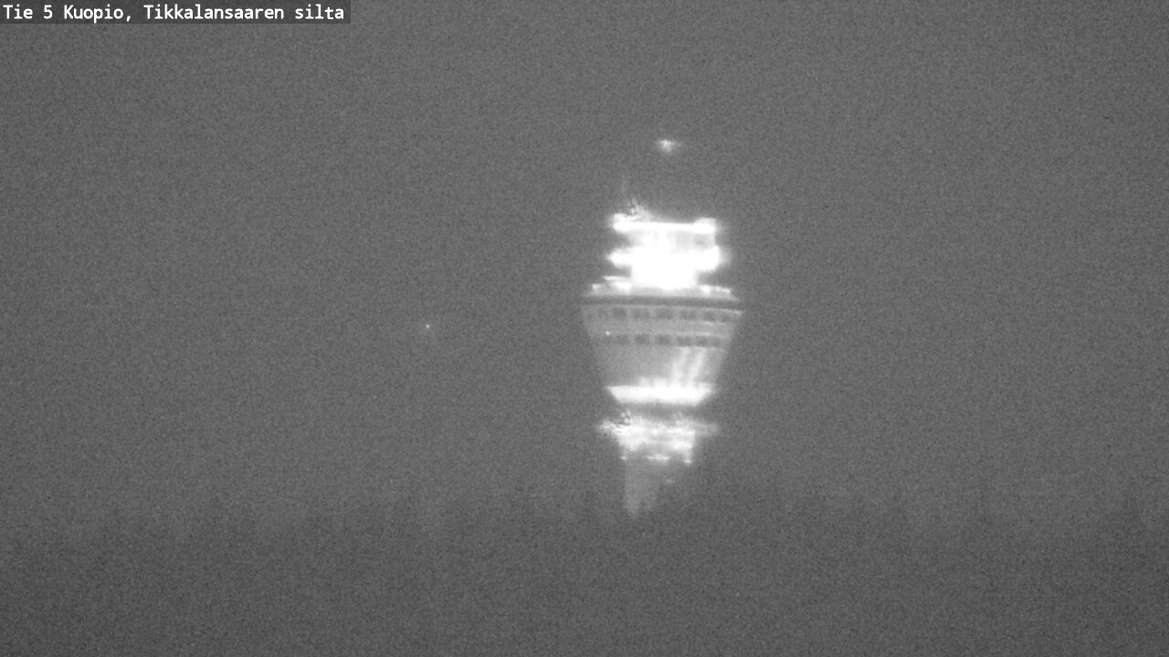 Weather Camera Image Väg 5 Kuopio, Tikkalansaari, Kuopio, Pohjois-Savo