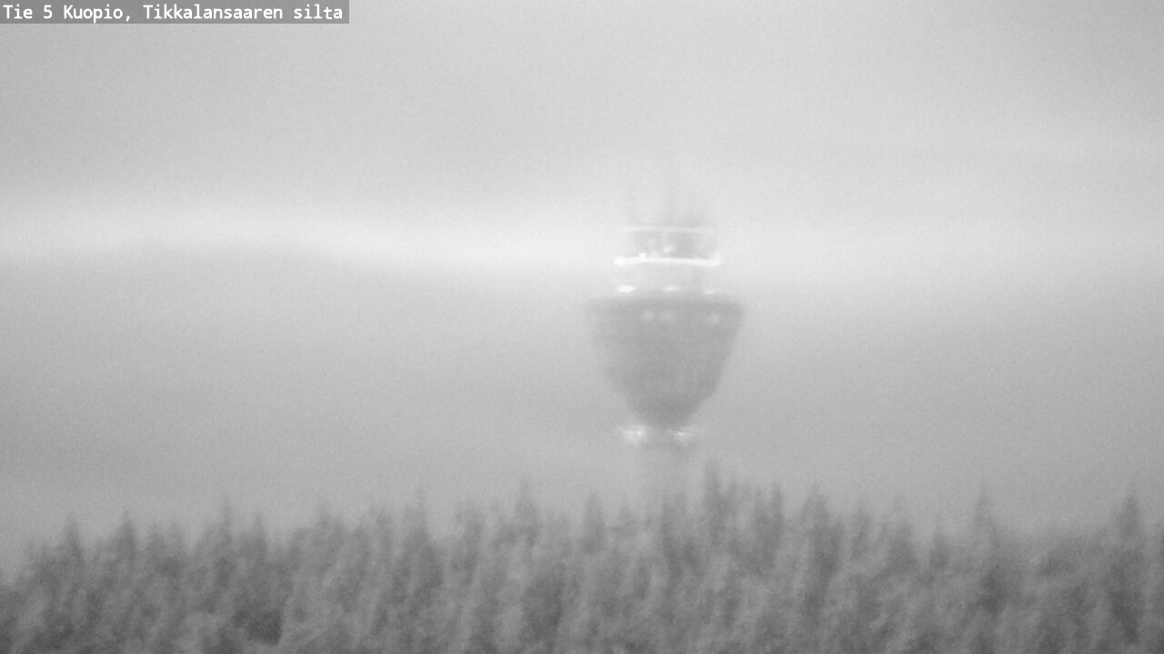 Weather Camera Image Väg 5 Kuopio, Tikkalansaari, Kuopio, Pohjois-Savo