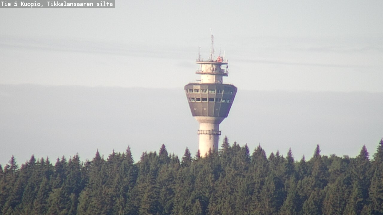 Weather Camera Image Väg 5 Kuopio, Tikkalansaari, Kuopio, Pohjois-Savo