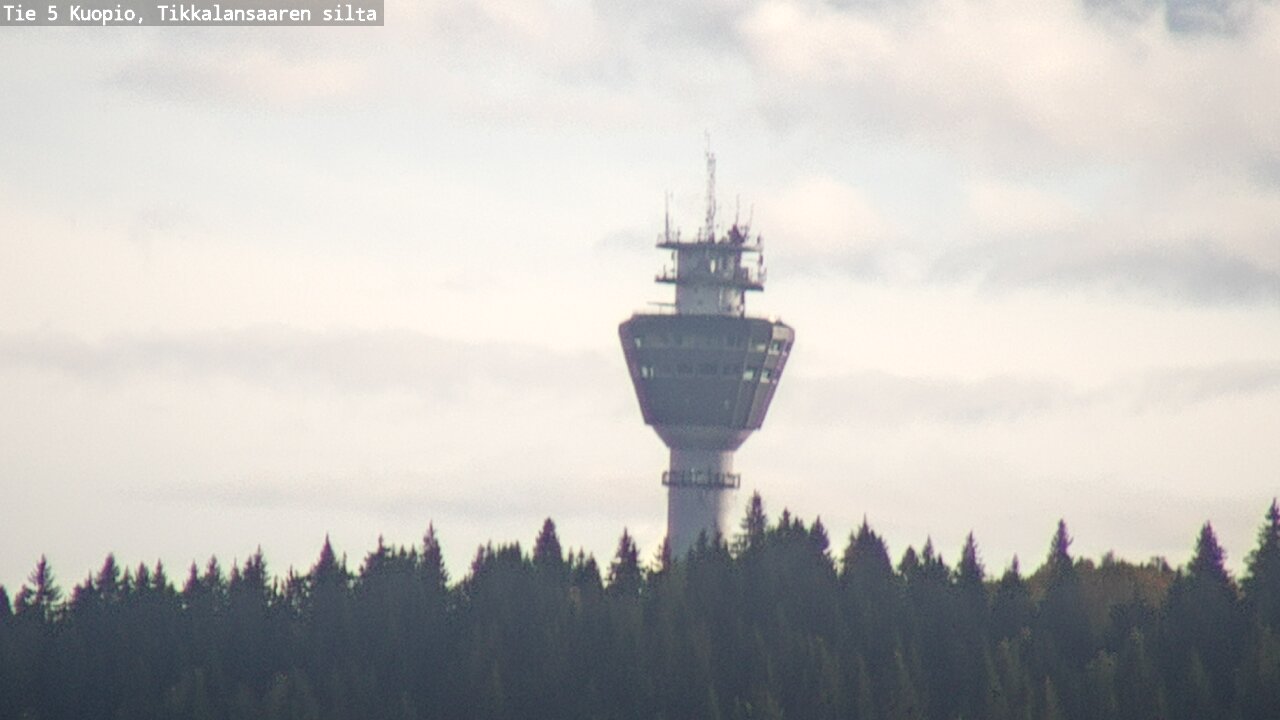 Weather Camera Image Väg 5 Kuopio, Tikkalansaari, Kuopio, Pohjois-Savo