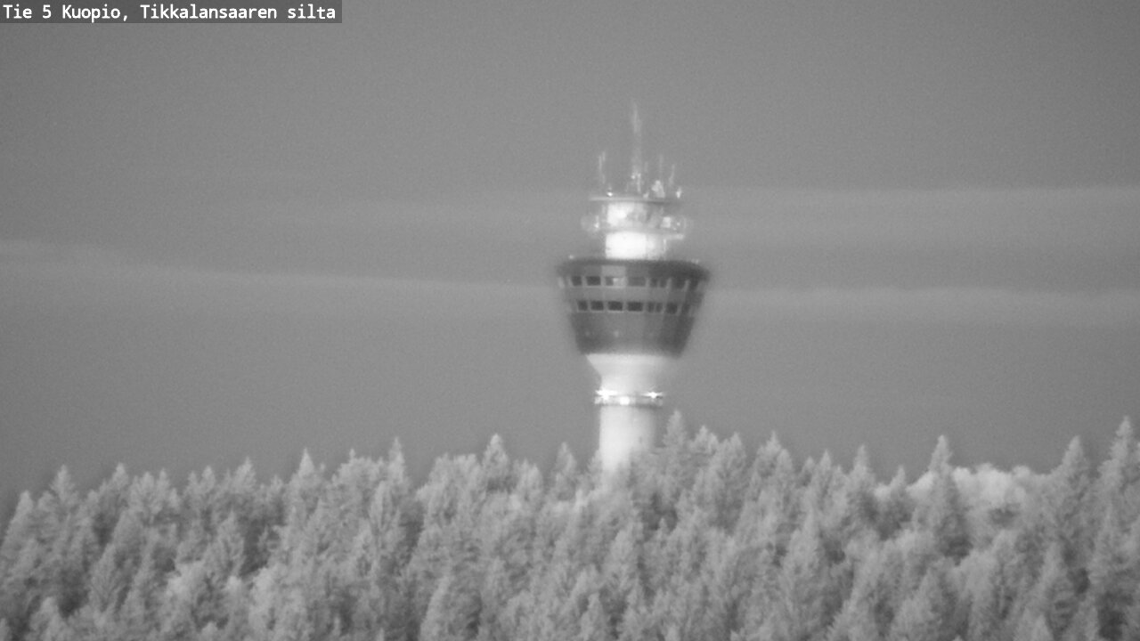 Weather Camera Image Väg 5 Kuopio, Tikkalansaari, Kuopio, Pohjois-Savo
