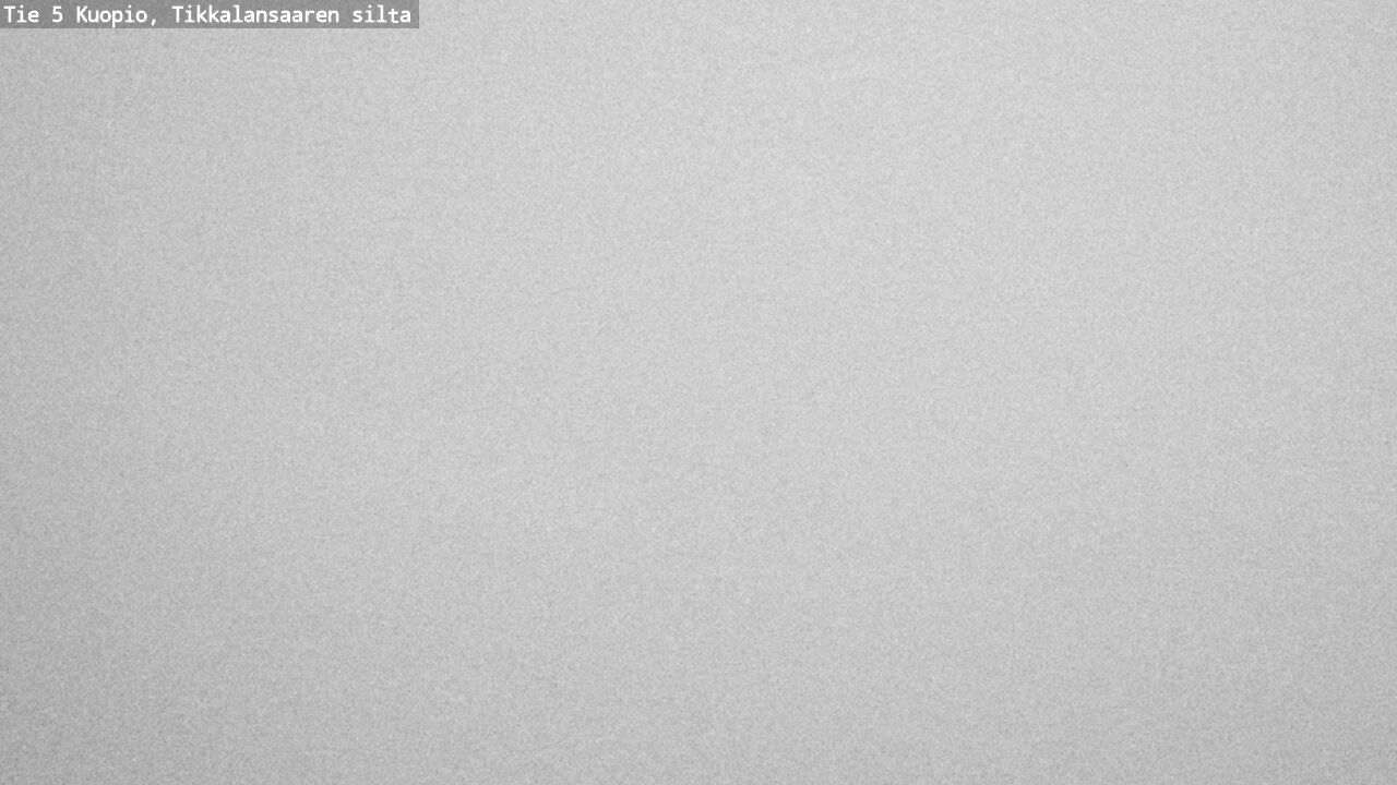 Weather Camera Image Road 5 Kuopio, Tikkalansaari, Kuopio, Pohjois-Savo
