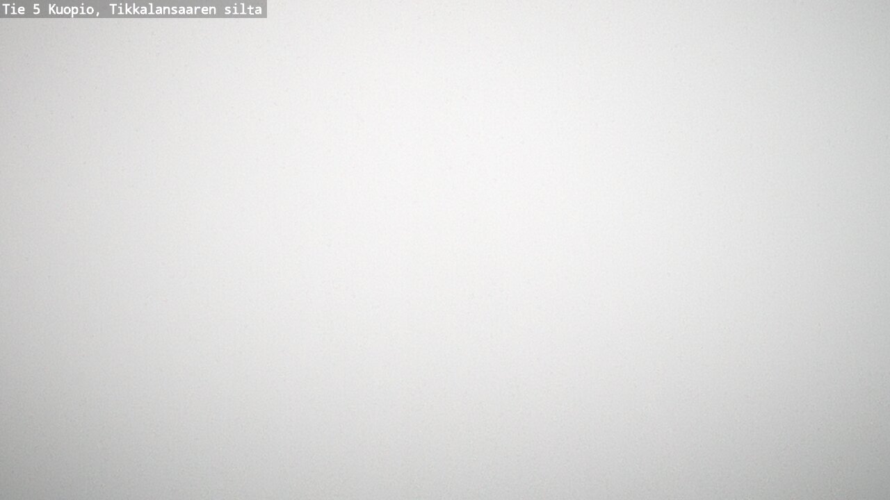Weather Camera Image Väg 5 Kuopio, Tikkalansaari, Kuopio, Pohjois-Savo