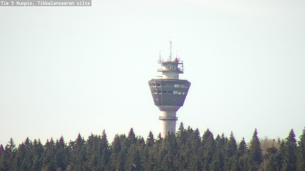 Weather Camera Image Väg 5 Kuopio, Tikkalansaari, Kuopio, Pohjois-Savo