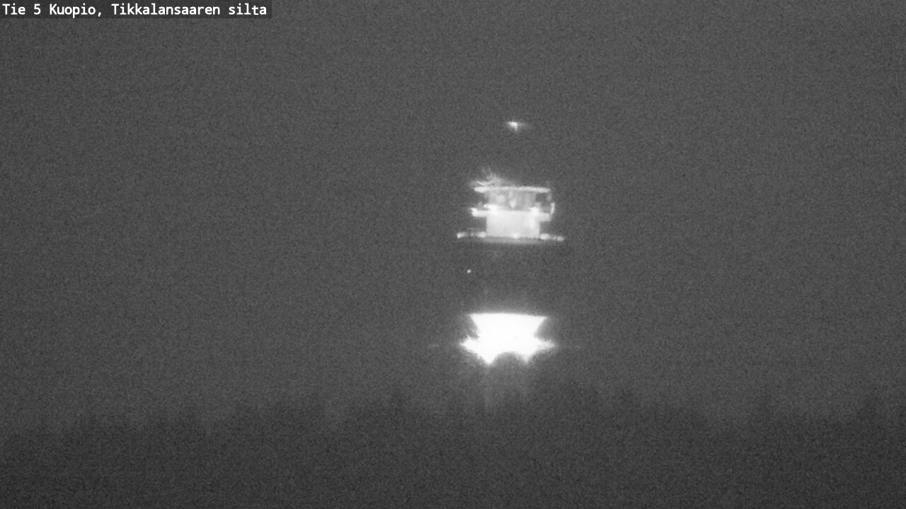 Weather Camera Image Väg 5 Kuopio, Tikkalansaari, Kuopio, Pohjois-Savo