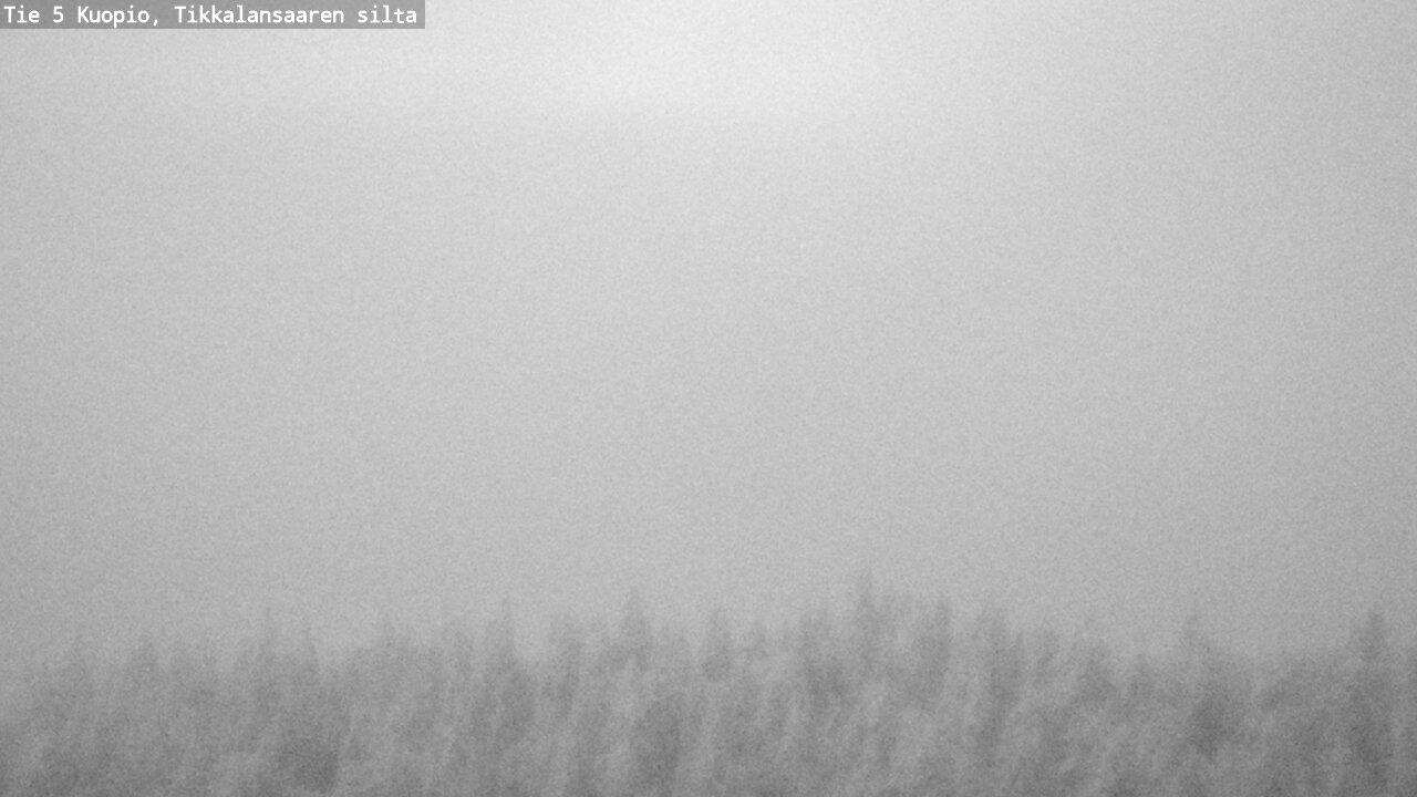 Weather Camera Image Väg 5 Kuopio, Tikkalansaari, Kuopio, Pohjois-Savo