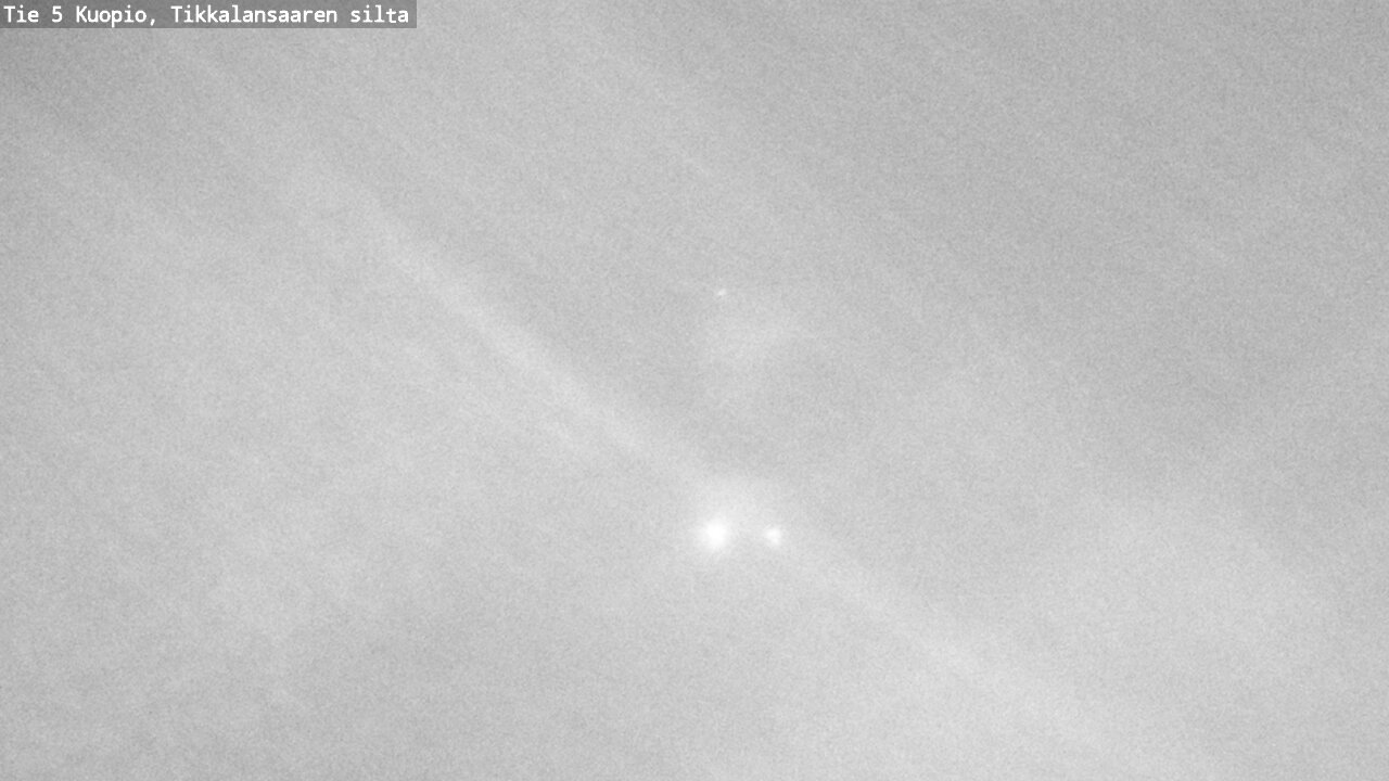 Weather Camera Image Väg 5 Kuopio, Tikkalansaari, Kuopio, Pohjois-Savo