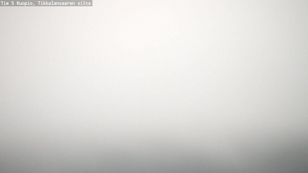 Weather Camera Image Väg 5 Kuopio, Tikkalansaari, Kuopio, Pohjois-Savo