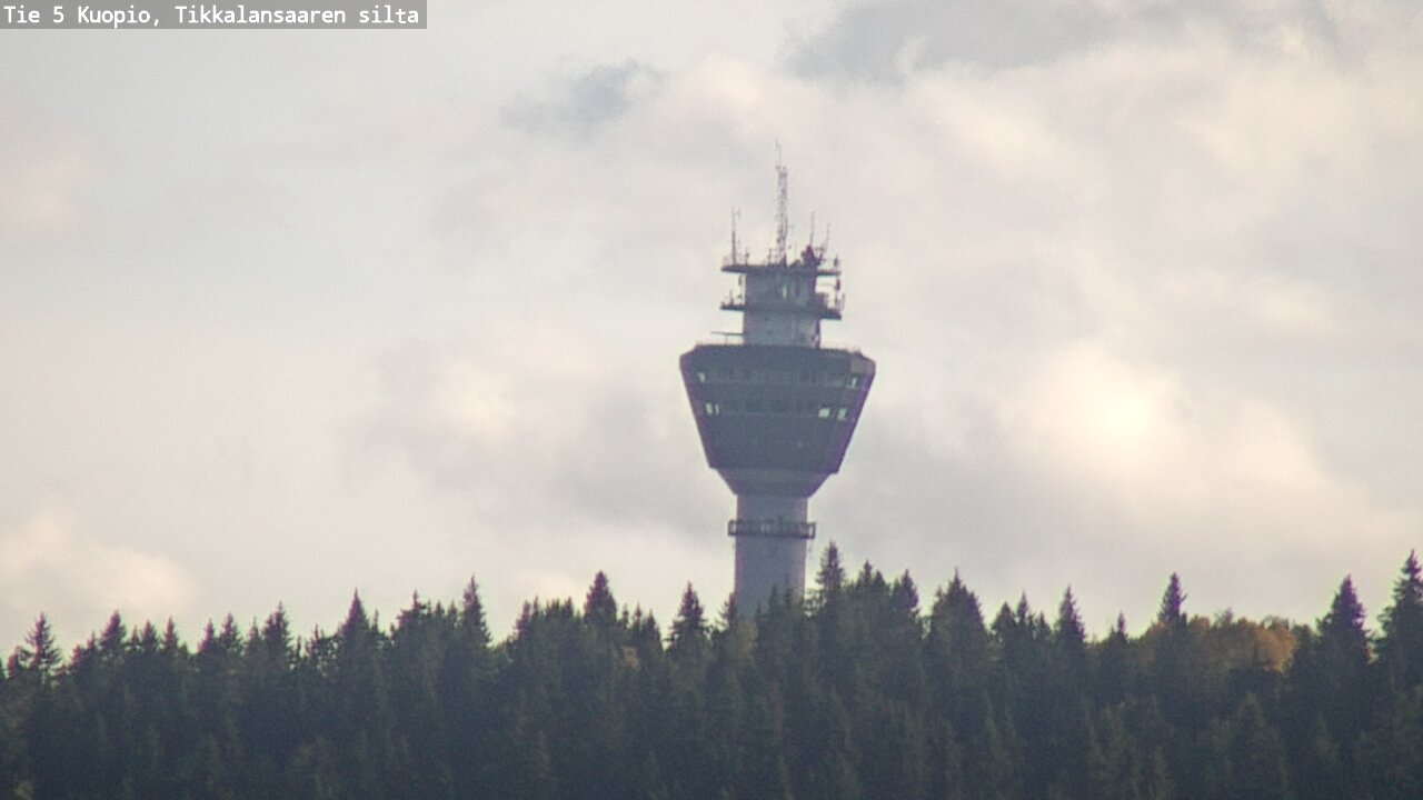 Weather Camera Image Väg 5 Kuopio, Tikkalansaari, Kuopio, Pohjois-Savo
