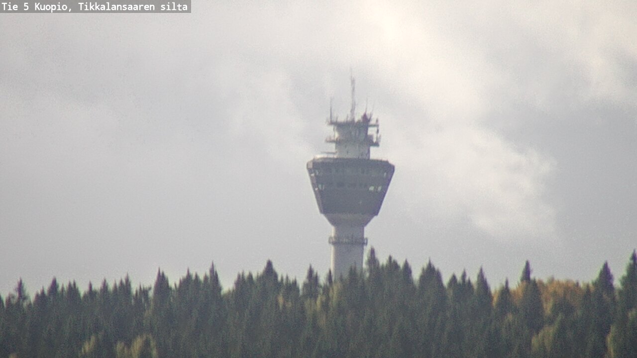 Weather Camera Image Väg 5 Kuopio, Tikkalansaari, Kuopio, Pohjois-Savo
