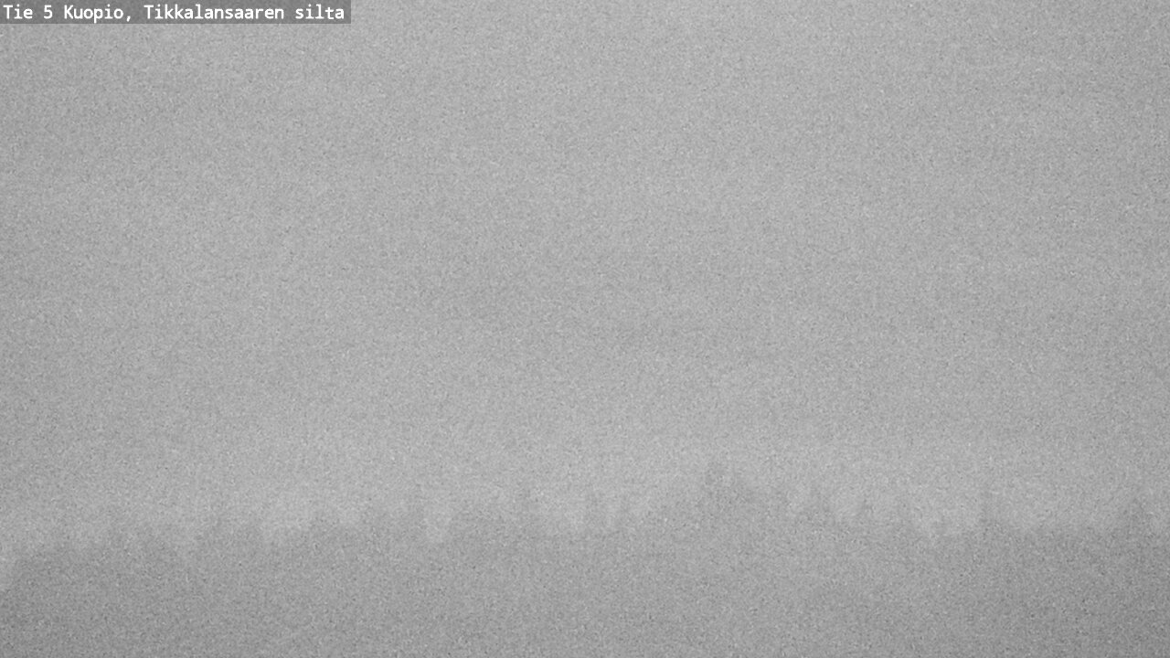 Weather Camera Image Väg 5 Kuopio, Tikkalansaari, Kuopio, Pohjois-Savo