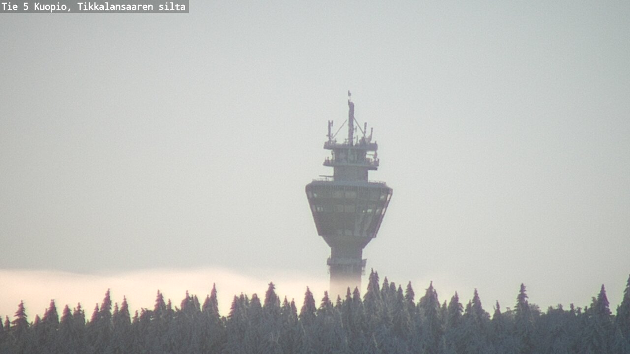 Weather Camera Image Väg 5 Kuopio, Tikkalansaari, Kuopio, Pohjois-Savo