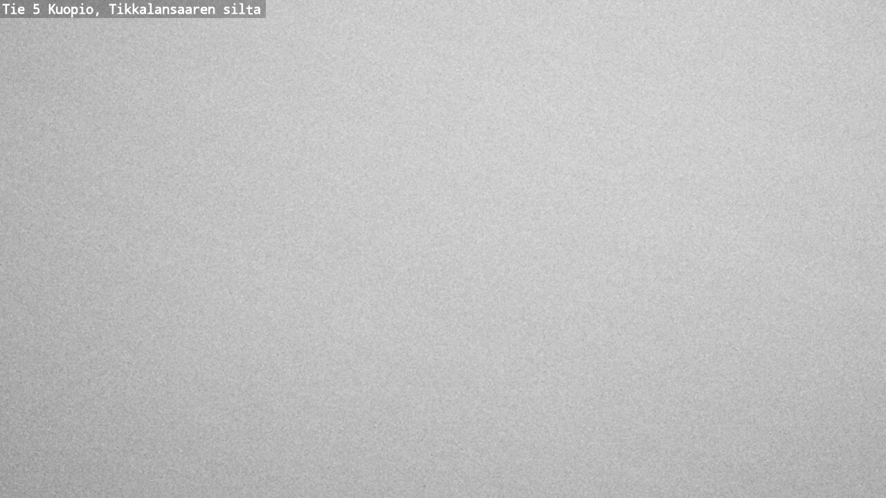 Weather Camera Image Road 5 Kuopio, Tikkalansaari, Kuopio, Pohjois-Savo