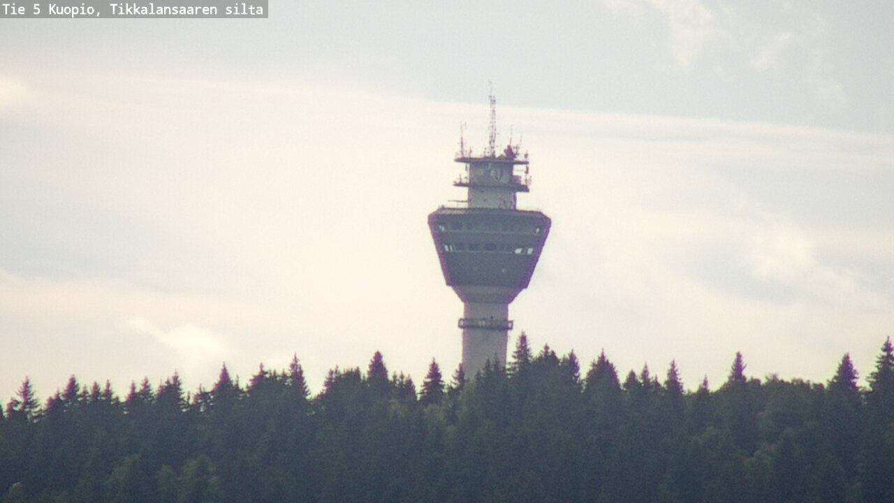 Weather Camera Image Väg 5 Kuopio, Tikkalansaari, Kuopio, Pohjois-Savo
