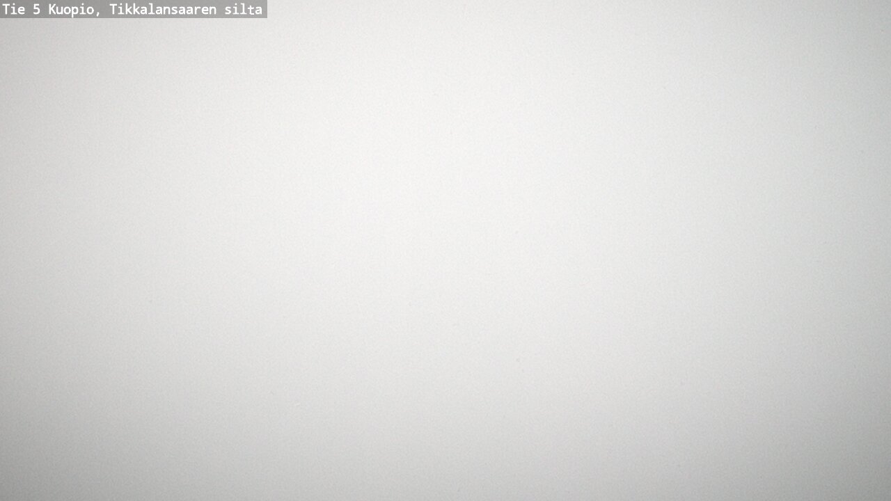 Weather Camera Image Väg 5 Kuopio, Tikkalansaari, Kuopio, Pohjois-Savo