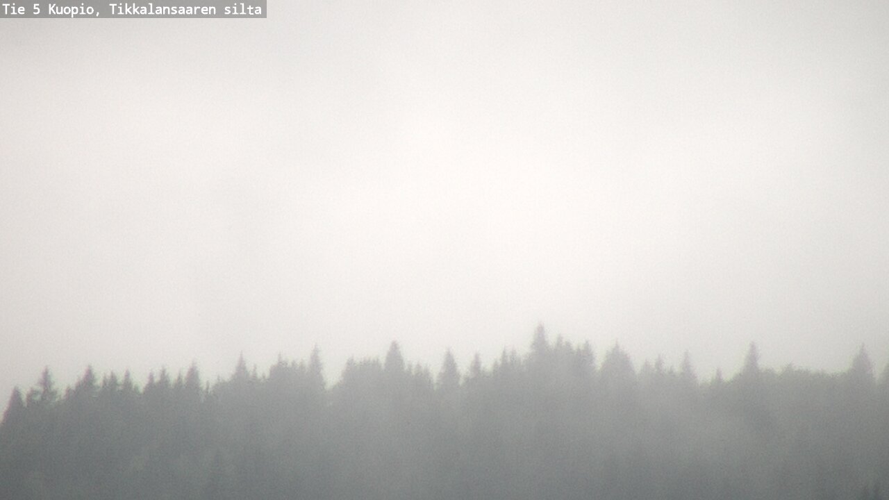 Weather Camera Image Väg 5 Kuopio, Tikkalansaari, Kuopio, Pohjois-Savo