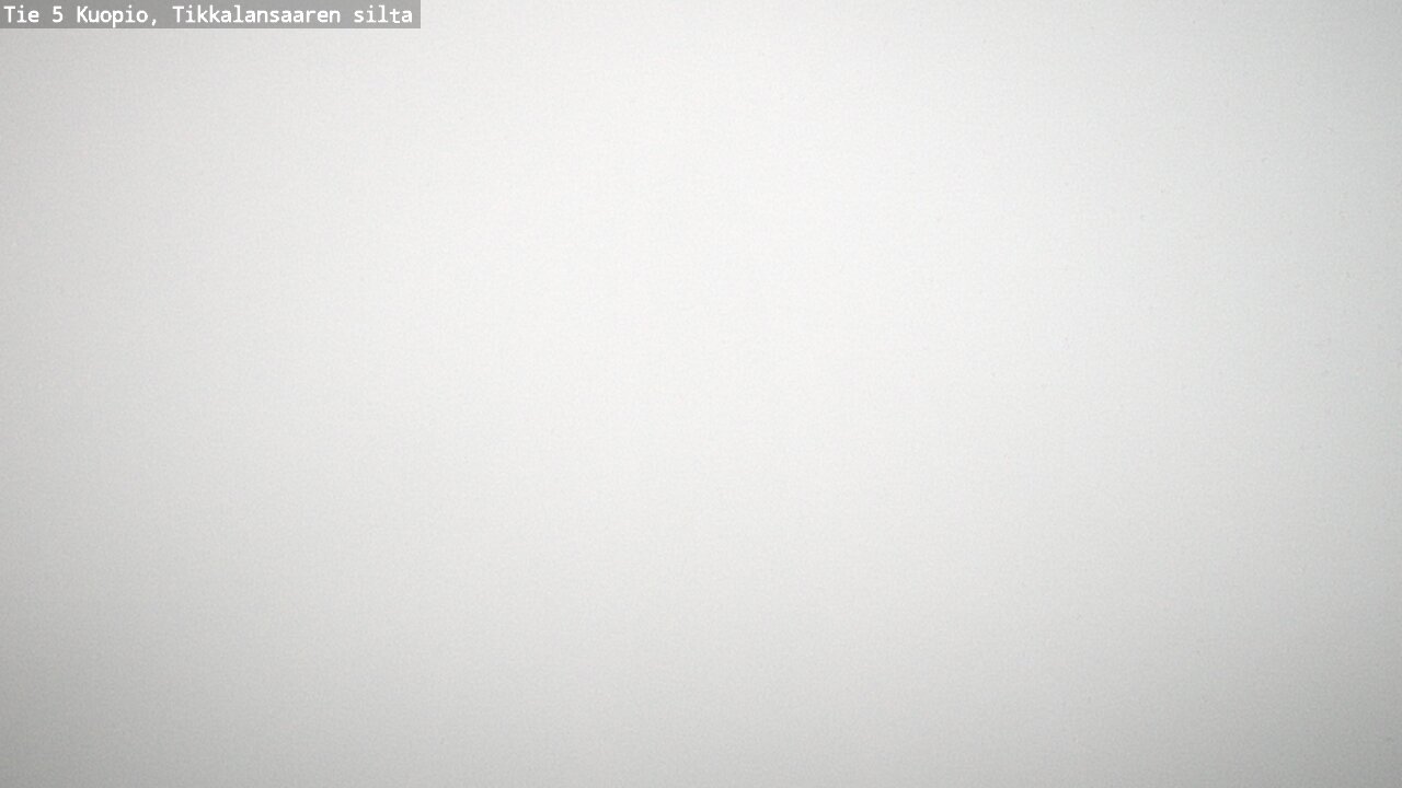 Weather Camera Image Väg 5 Kuopio, Tikkalansaari, Kuopio, Pohjois-Savo