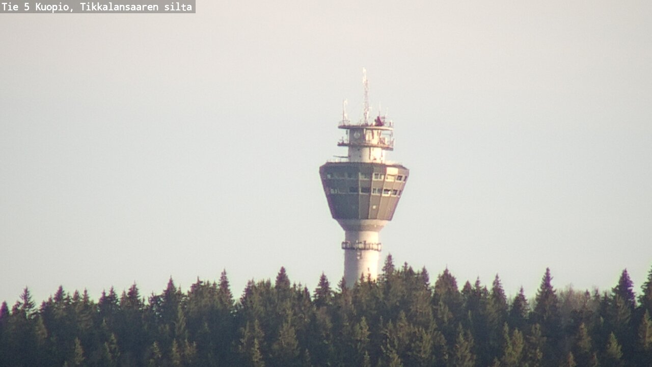 Weather Camera Image Väg 5 Kuopio, Tikkalansaari, Kuopio, Pohjois-Savo