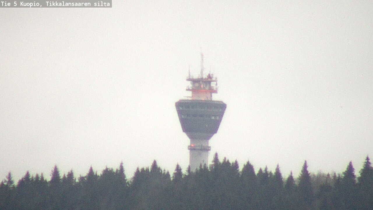 Weather Camera Image Väg 5 Kuopio, Tikkalansaari, Kuopio, Pohjois-Savo