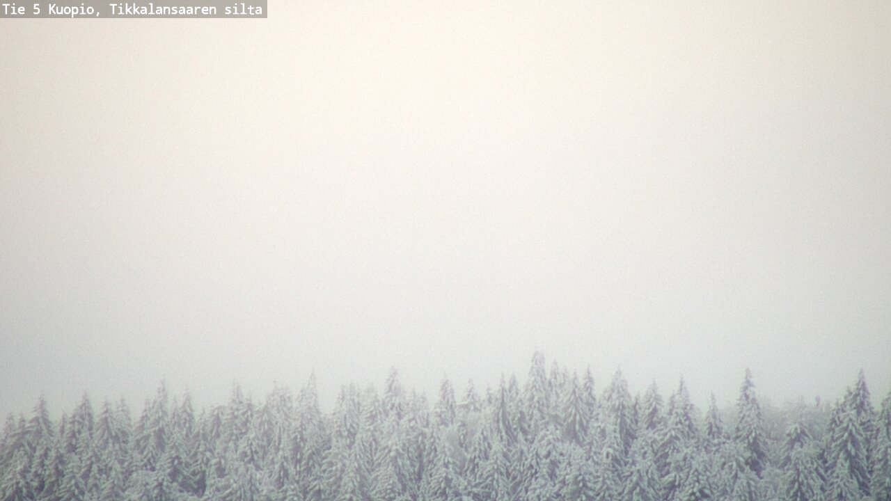 Weather Camera Image Väg 5 Kuopio, Tikkalansaari, Kuopio, Pohjois-Savo