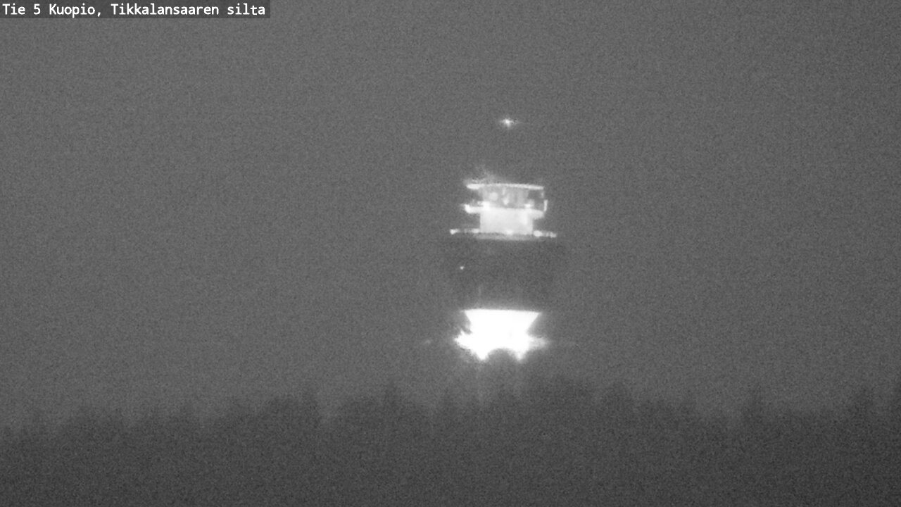 Weather Camera Image Väg 5 Kuopio, Tikkalansaari, Kuopio, Pohjois-Savo