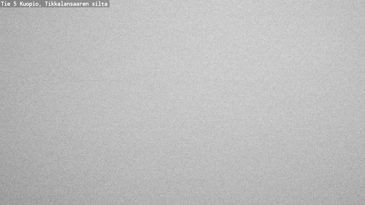 Weather Camera Image Road 5 Kuopio, Tikkalansaari, Kuopio, Pohjois-Savo