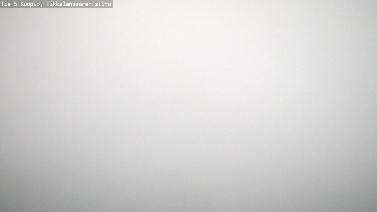 Weather Camera Image Väg 5 Kuopio, Tikkalansaari, Kuopio, Pohjois-Savo