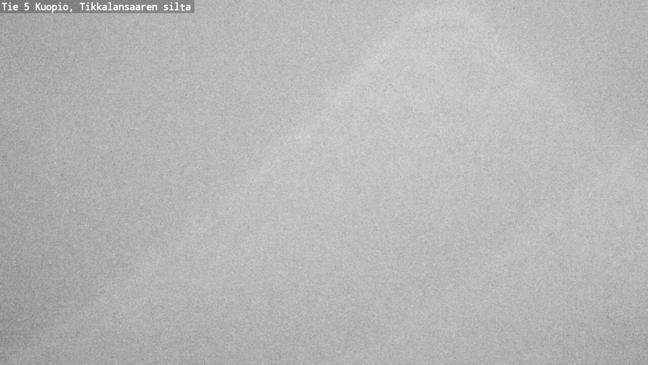 Weather Camera Image Road 5 Kuopio, Tikkalansaari, Kuopio, Pohjois-Savo
