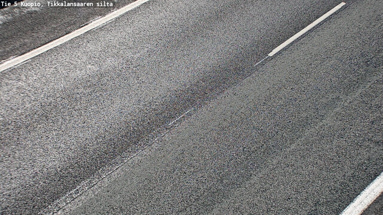 Weather Camera Image Väg 5 Kuopio, Tikkalansaari, Kuopio, Pohjois-Savo