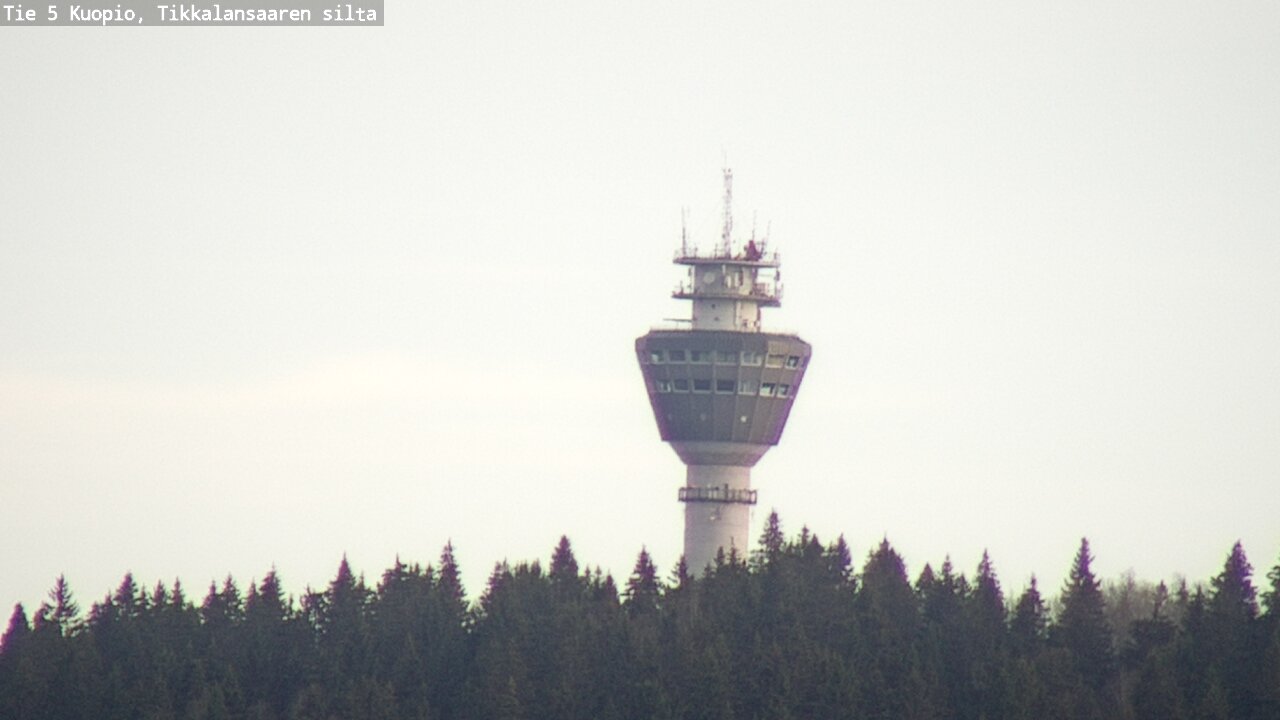 Weather Camera Image Väg 5 Kuopio, Tikkalansaari, Kuopio, Pohjois-Savo