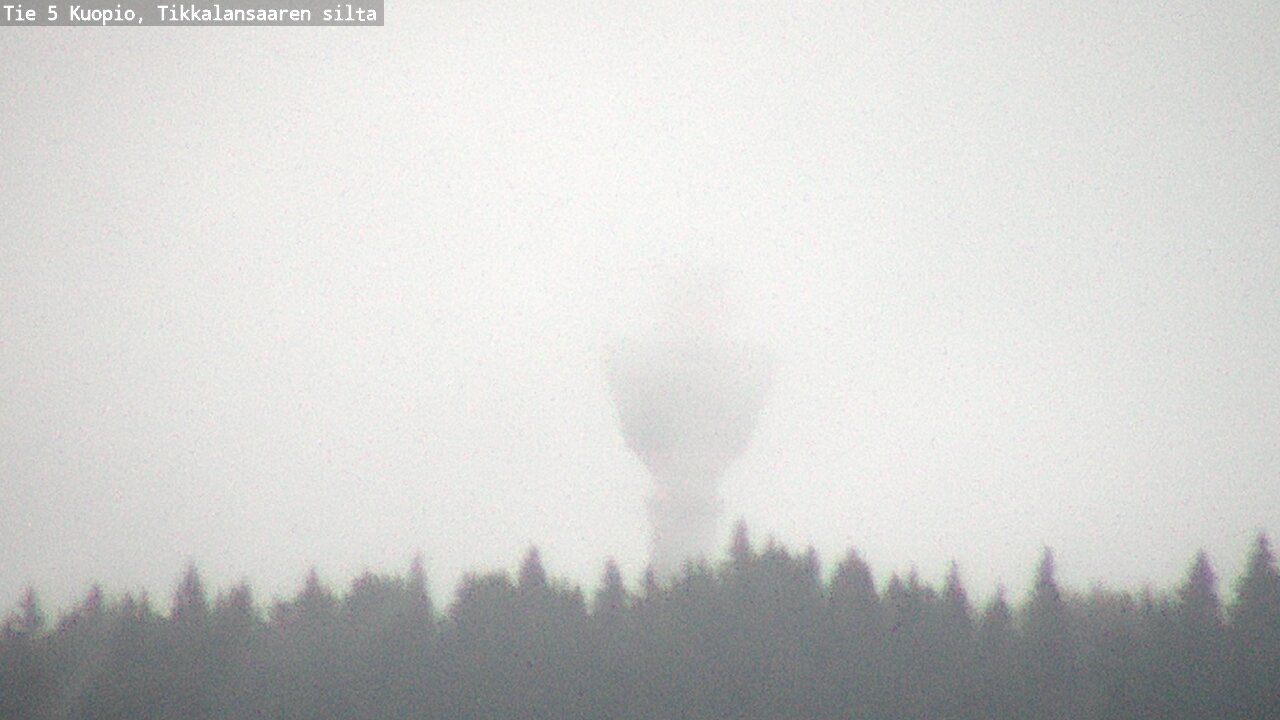 Weather Camera Image Väg 5 Kuopio, Tikkalansaari, Kuopio, Pohjois-Savo
