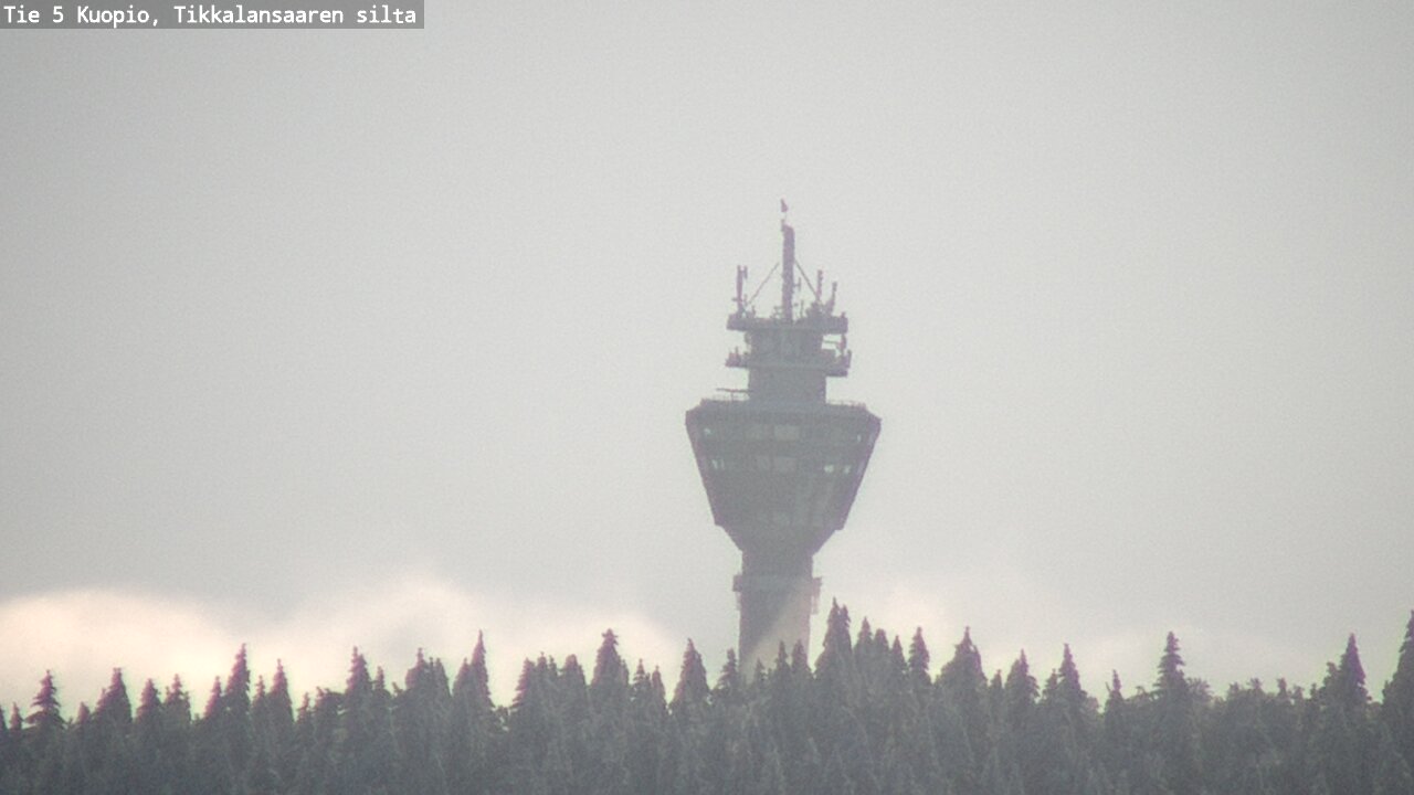Weather Camera Image Väg 5 Kuopio, Tikkalansaari, Kuopio, Pohjois-Savo