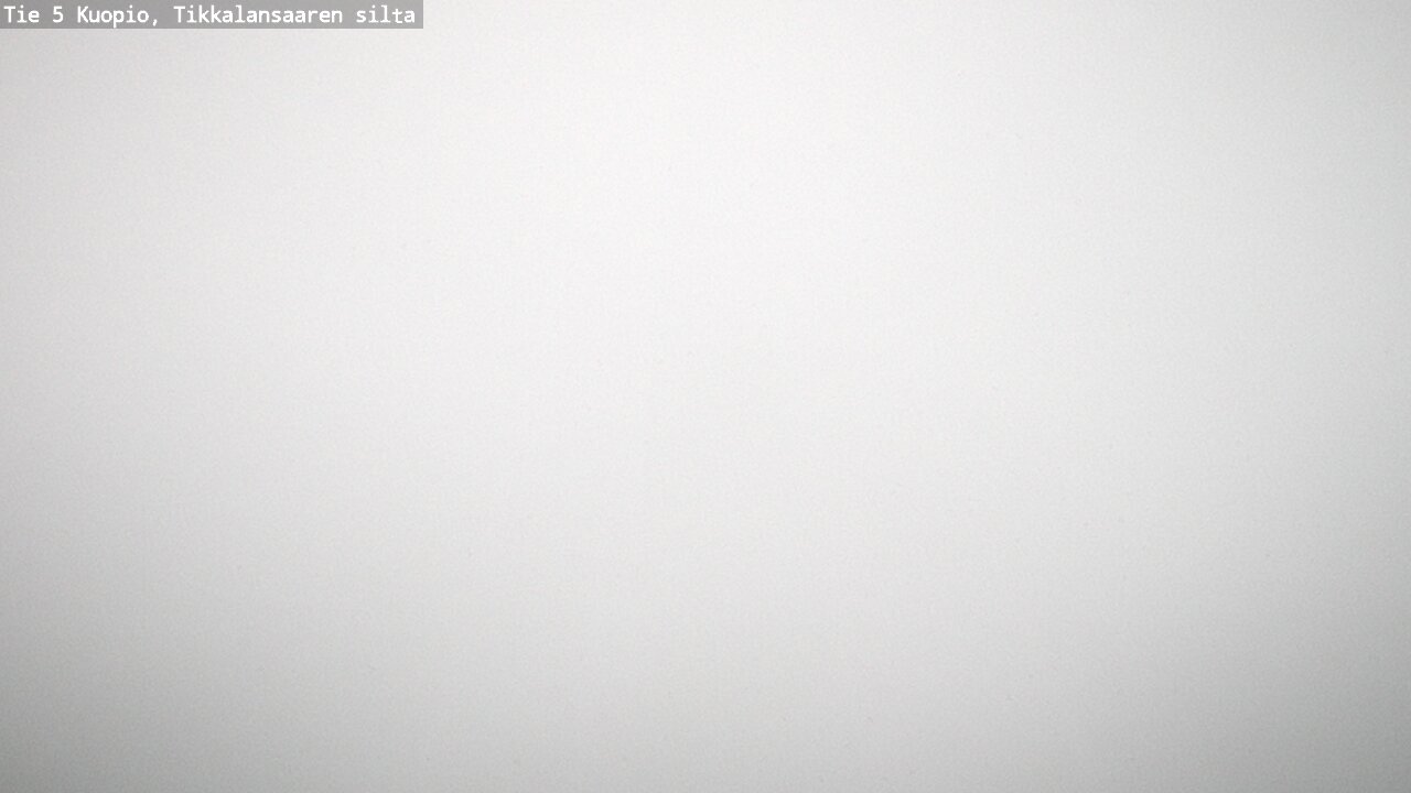 Weather Camera Image Väg 5 Kuopio, Tikkalansaari, Kuopio, Pohjois-Savo