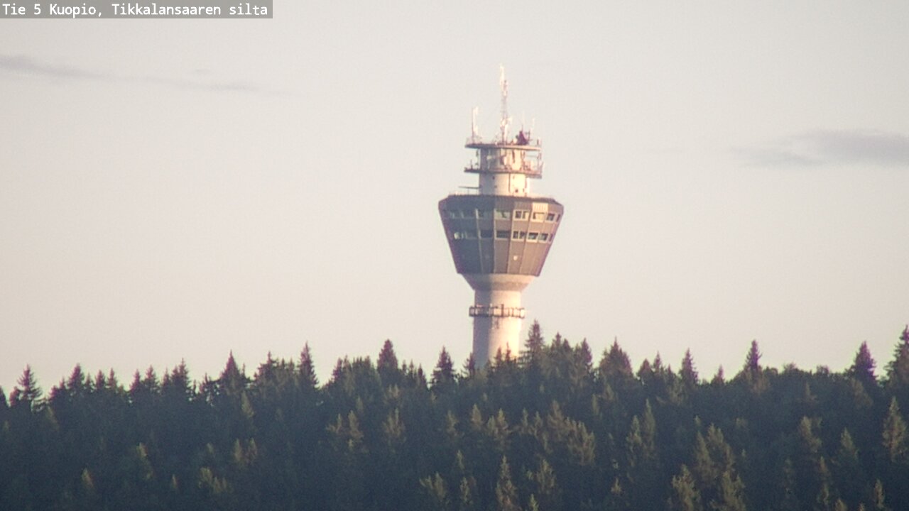 Weather Camera Image Väg 5 Kuopio, Tikkalansaari, Kuopio, Pohjois-Savo