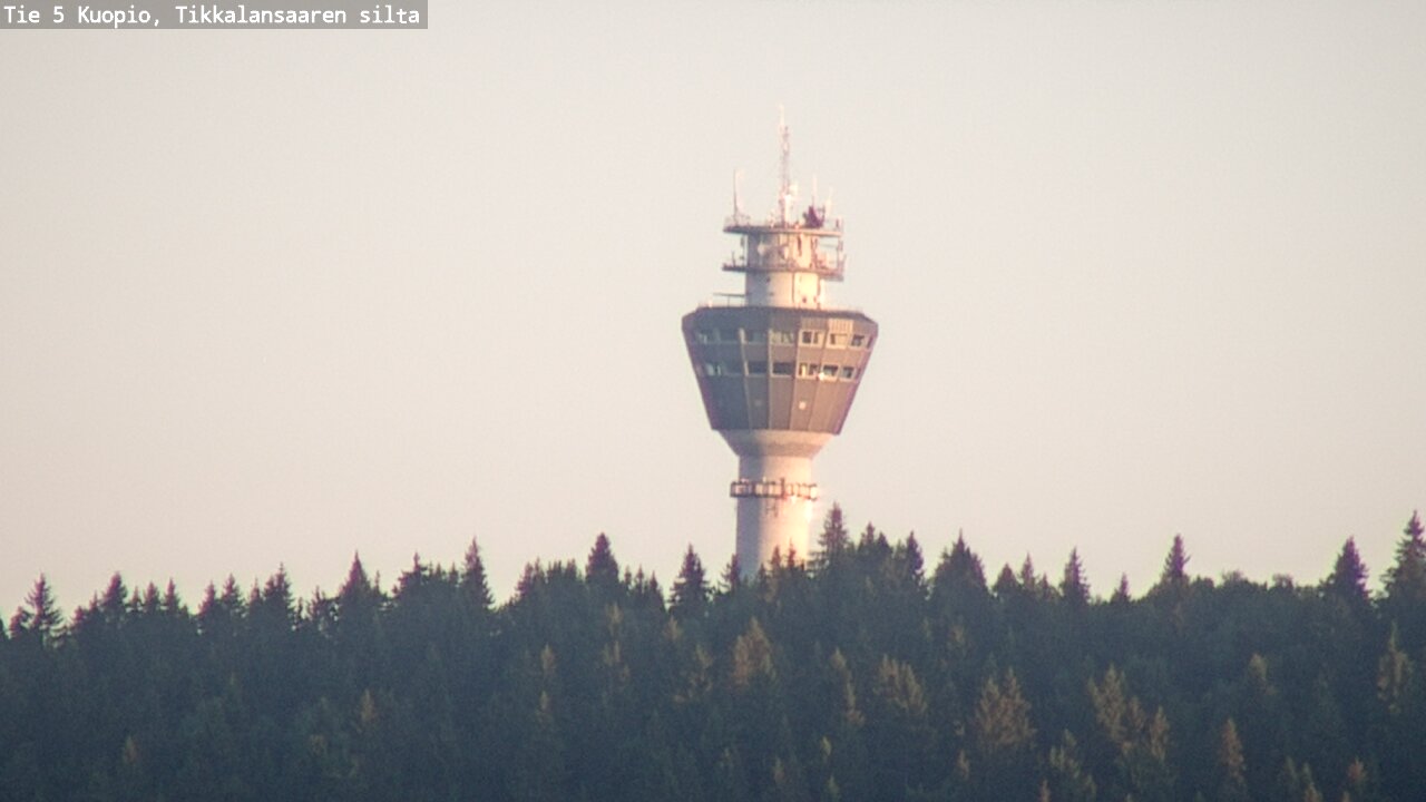 Weather Camera Image Väg 5 Kuopio, Tikkalansaari, Kuopio, Pohjois-Savo
