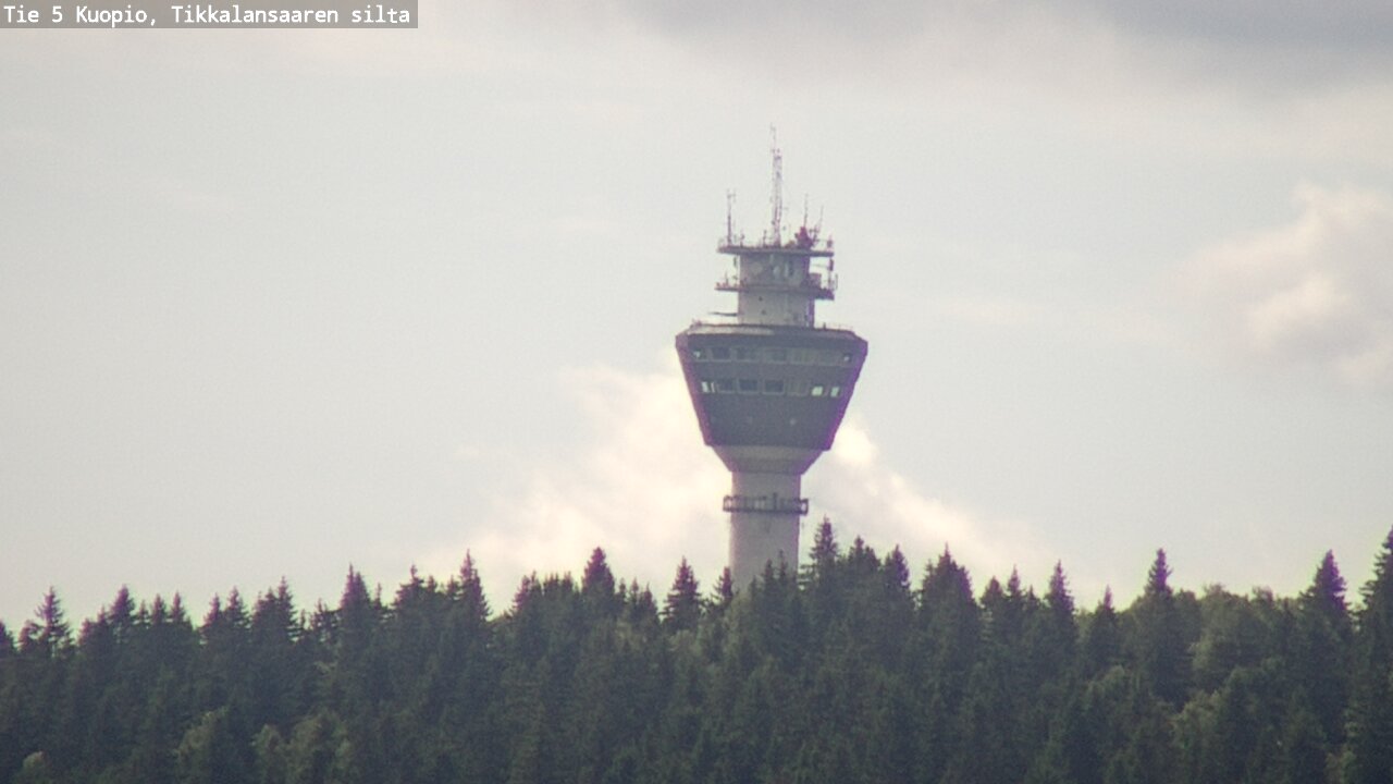 Weather Camera Image Väg 5 Kuopio, Tikkalansaari, Kuopio, Pohjois-Savo
