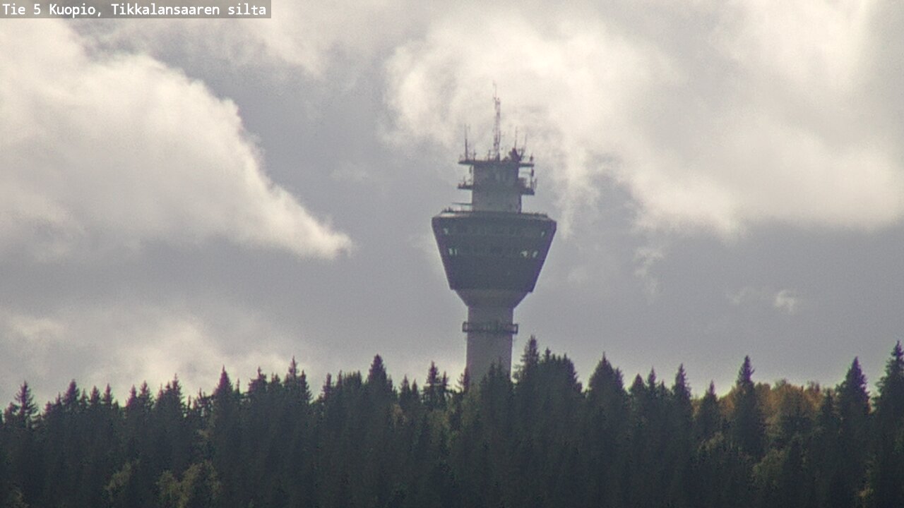 Weather Camera Image Väg 5 Kuopio, Tikkalansaari, Kuopio, Pohjois-Savo